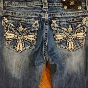 Gorgeous Miss Me Signature Boot Jeans With 34” Inseam Retails